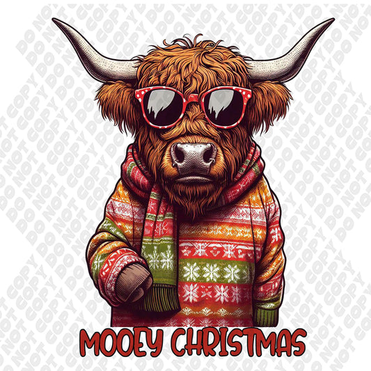 Mooey Christmas Heifer Transfer