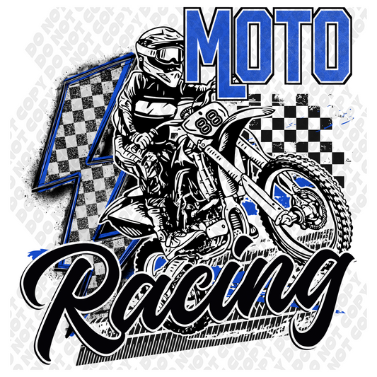 Moto Racing (Blue)