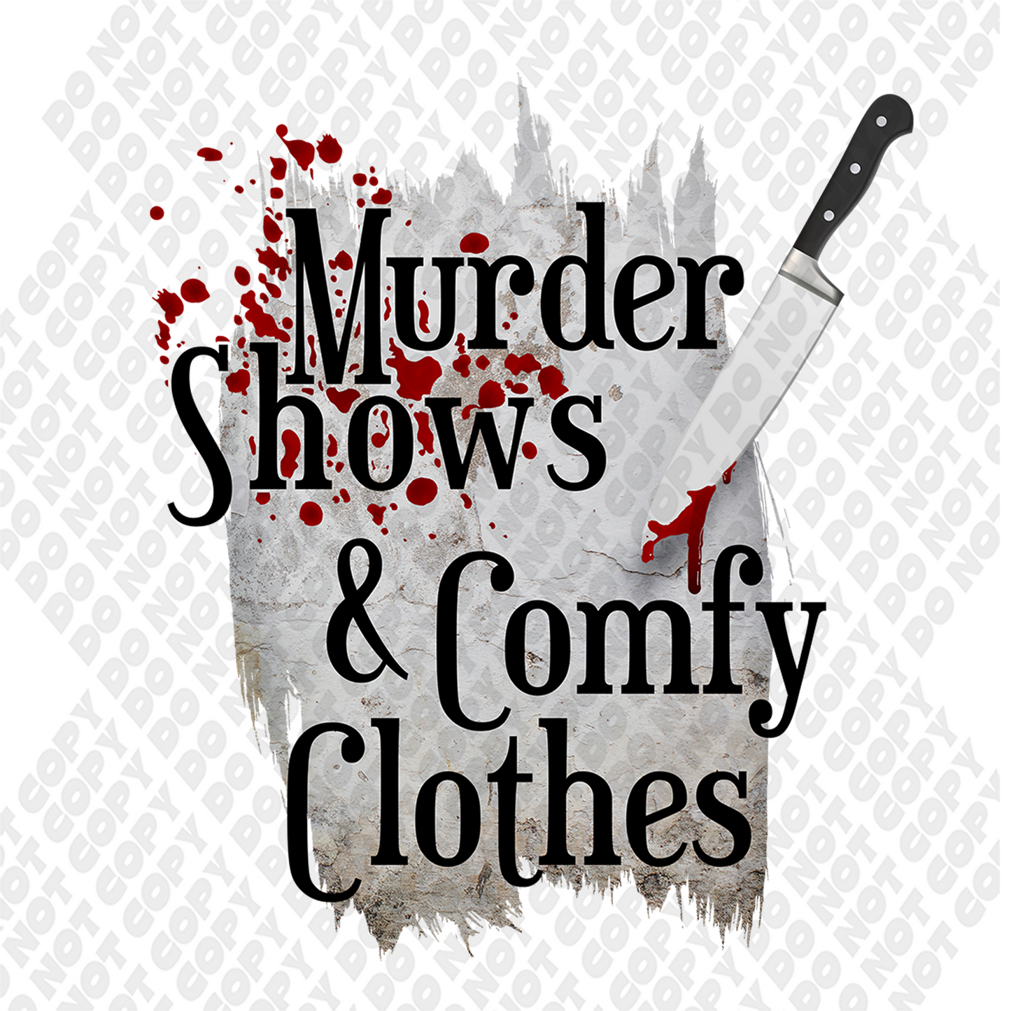 Murder Shows Comfy Clothes