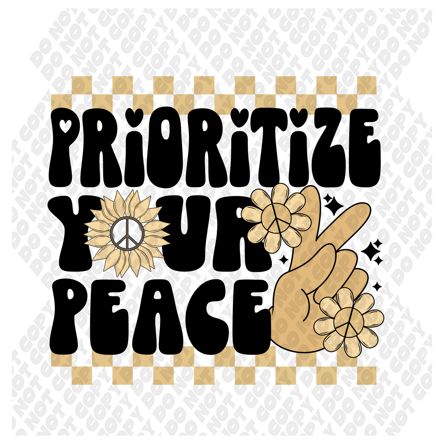 Prioritize your peace