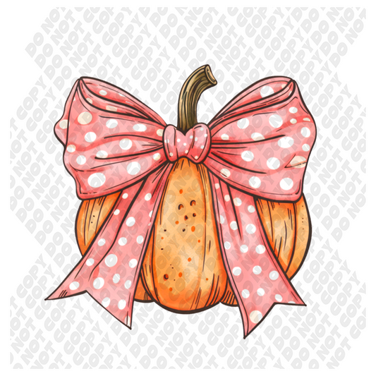 Pumkin Pink Ribbon