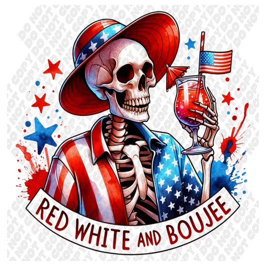Red White Boujee