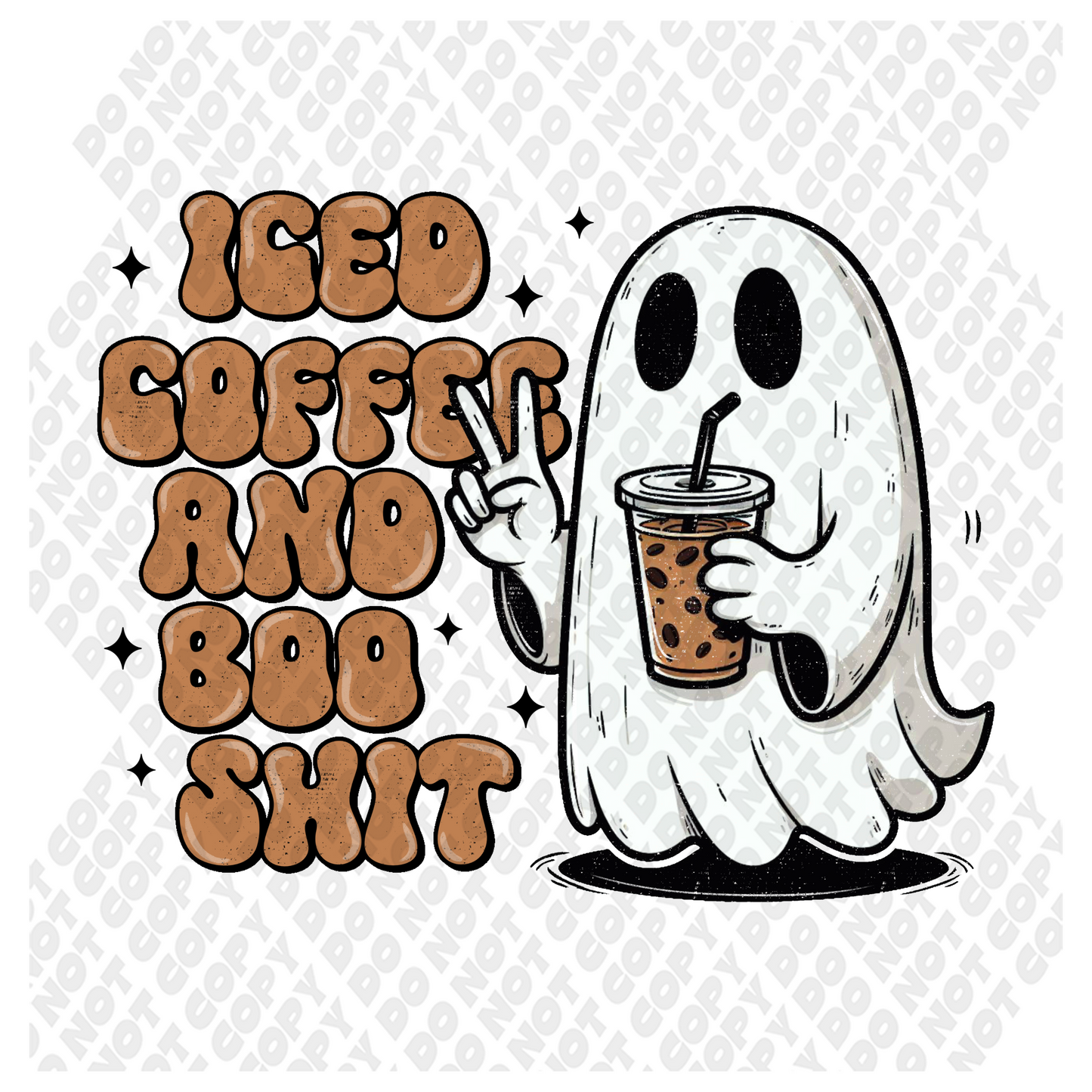 Iced Coffee And Boo Shit