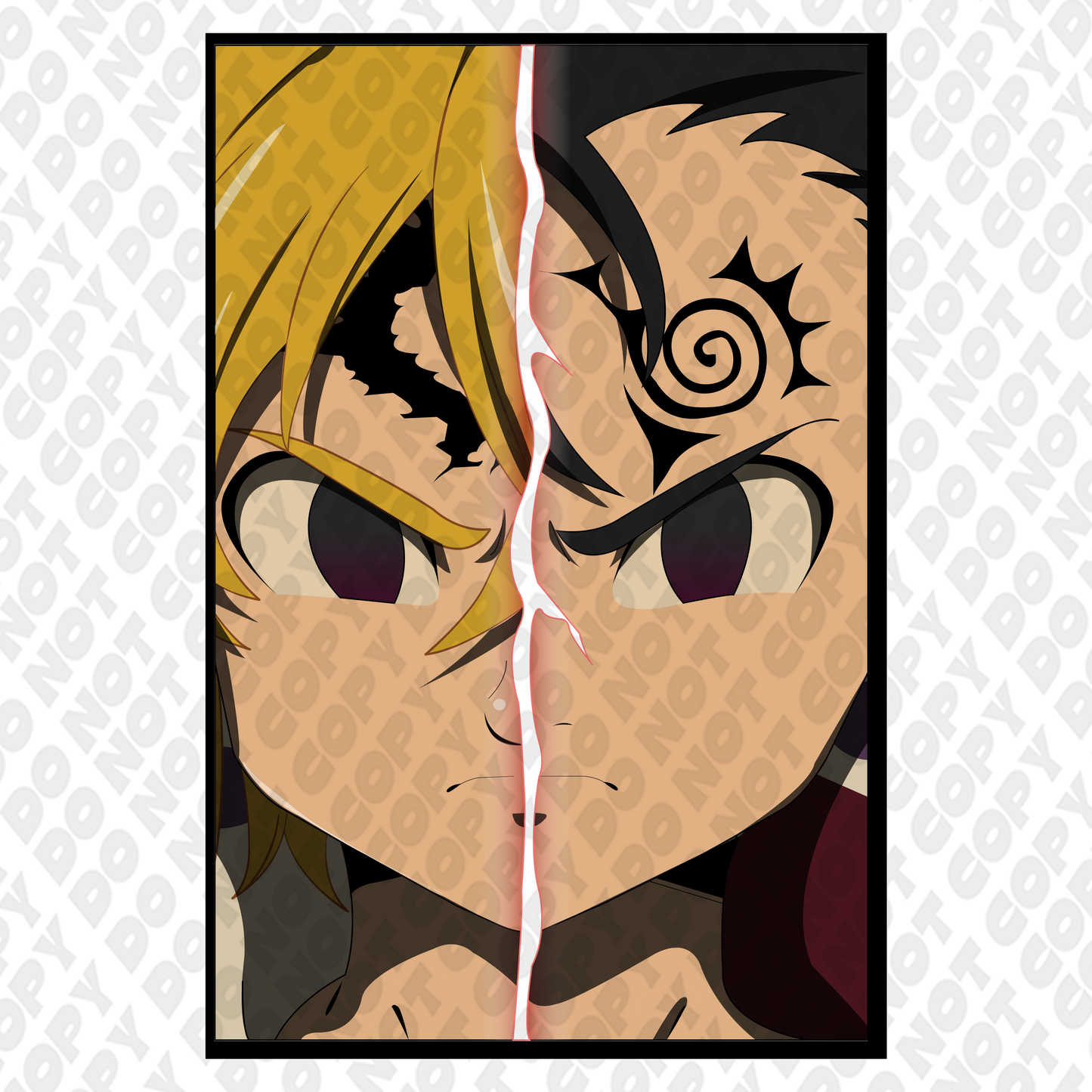 Meliodas VS Zeldris Full Color