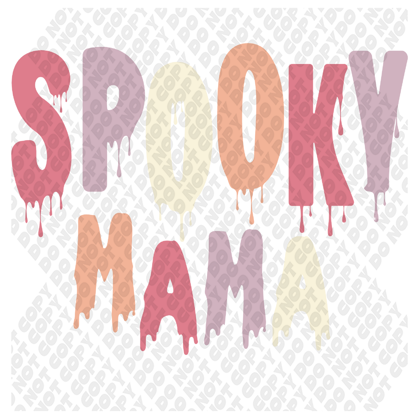 Spooky Mama DTF Transfer