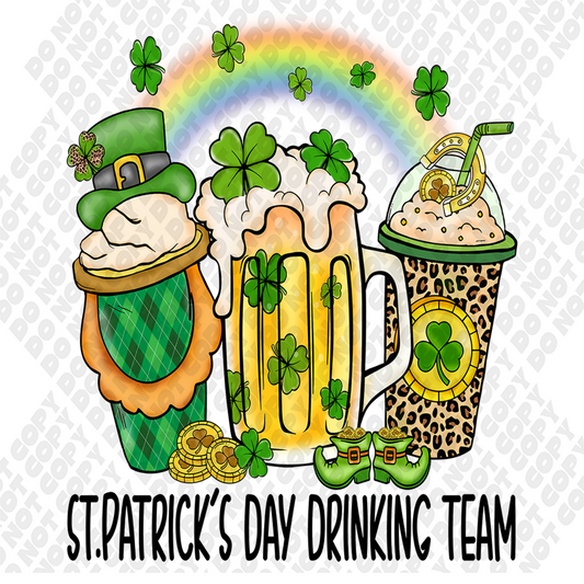 St. Patricks Day Drinking Team Transfer