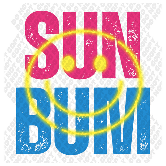 Sun Bum DTF Transfer