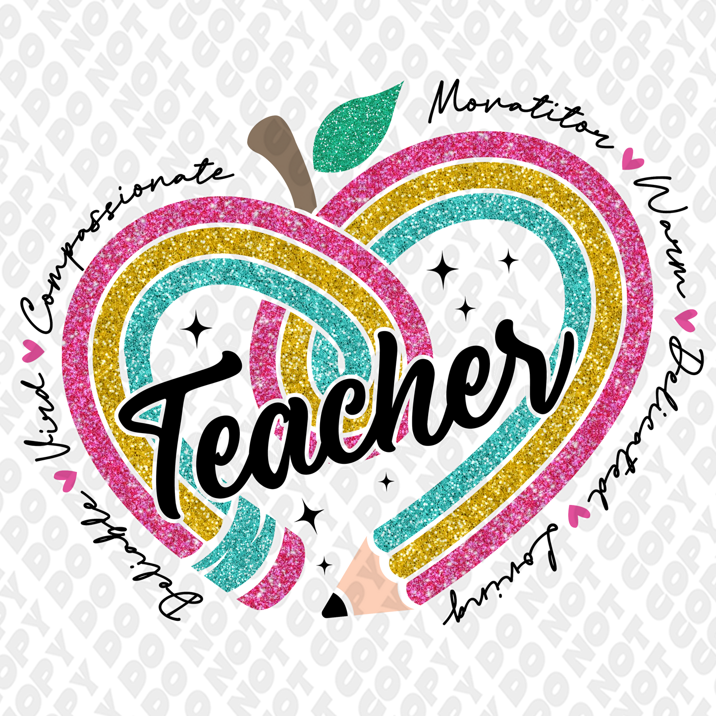 Teacher DTF Transfer