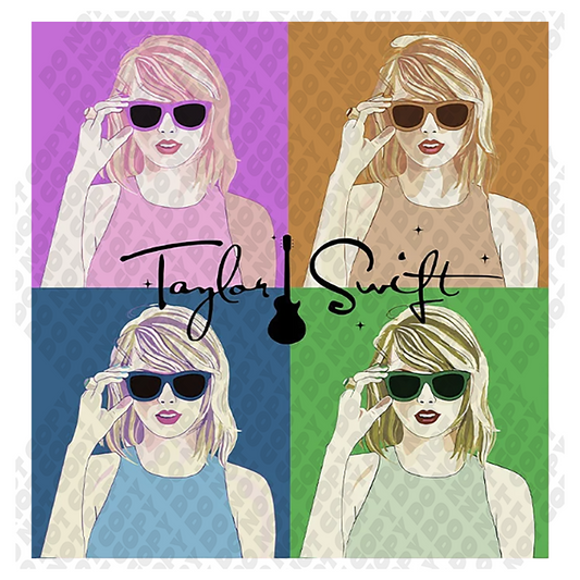 Taylor Swift DTF Transfer