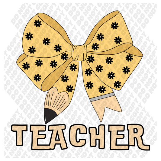 Teacher DTF Transfer