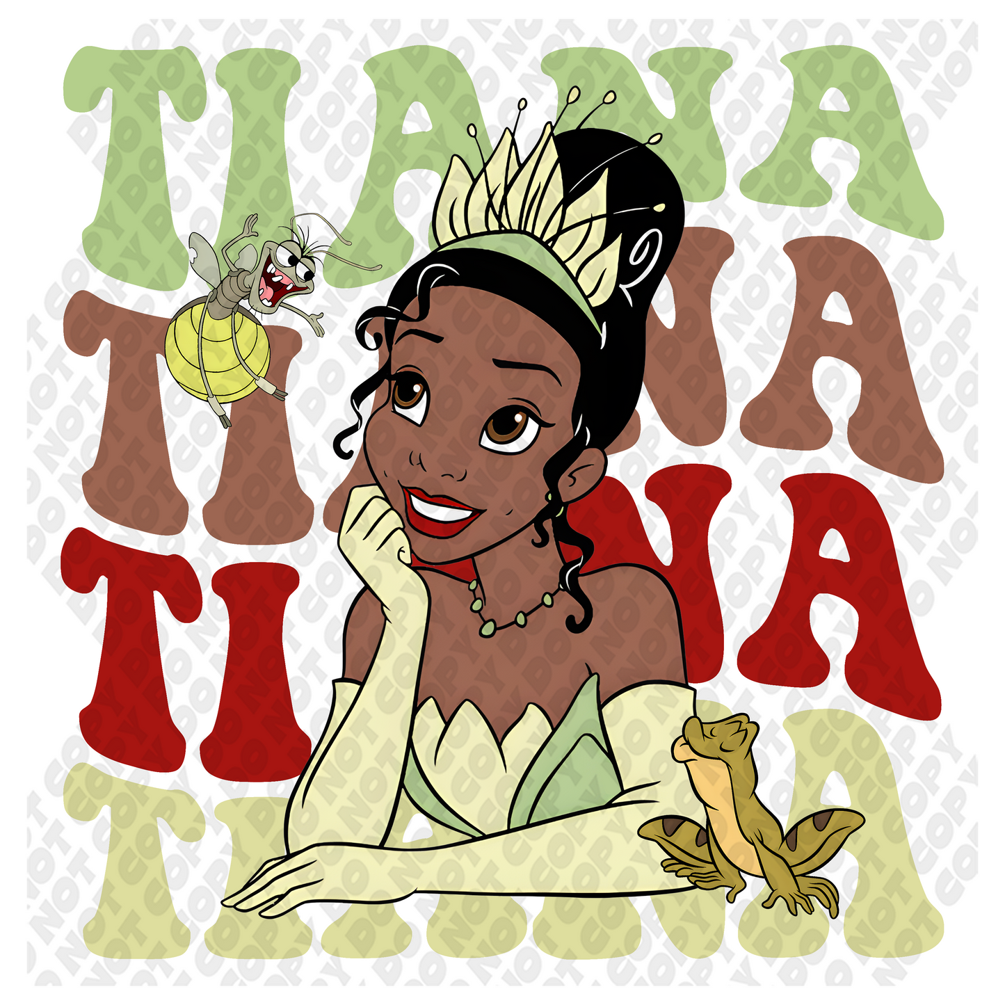 Tiana DTF Transfer