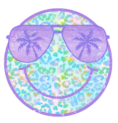 Tropical Smiley 2 DTF Transfer