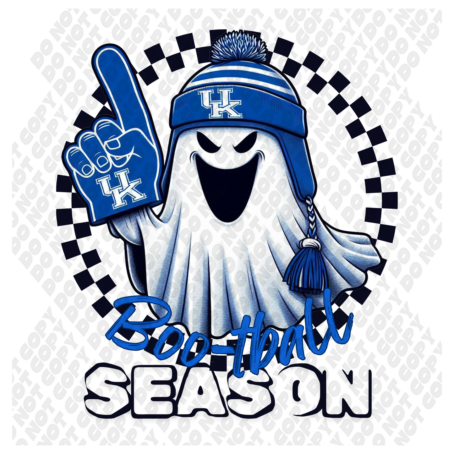 Kentucky UK Boo-ball Season DTF Transfer