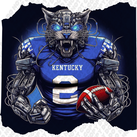 Kentucky UK Wildcats Football Robocat Transfer