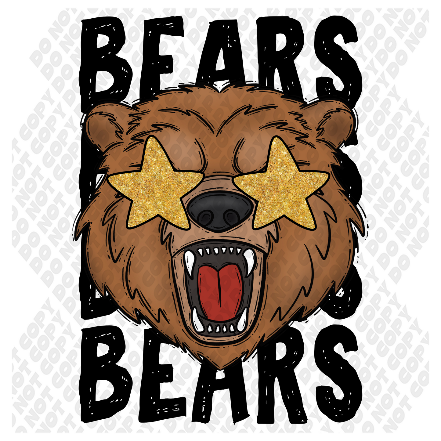 Bears Stars in eyes