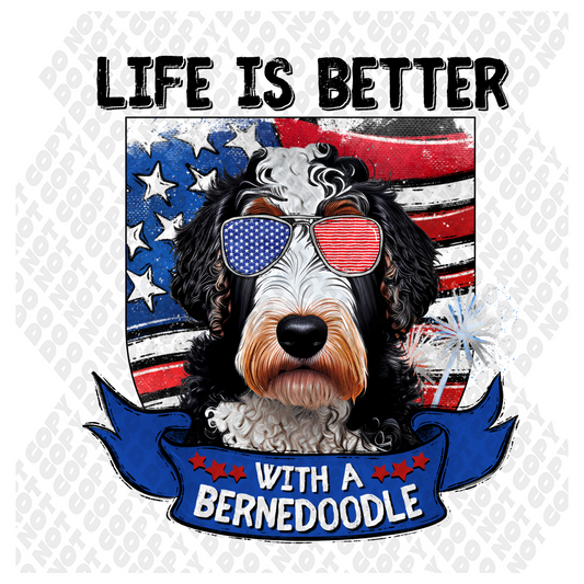 Life Is Better With a Bernedoodle