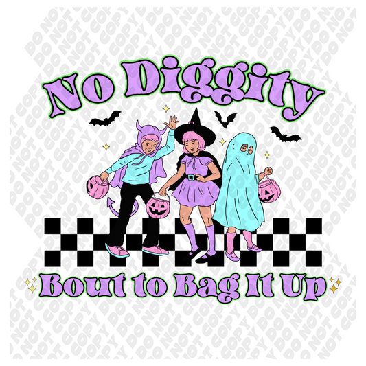 No diggity bout to bag it up