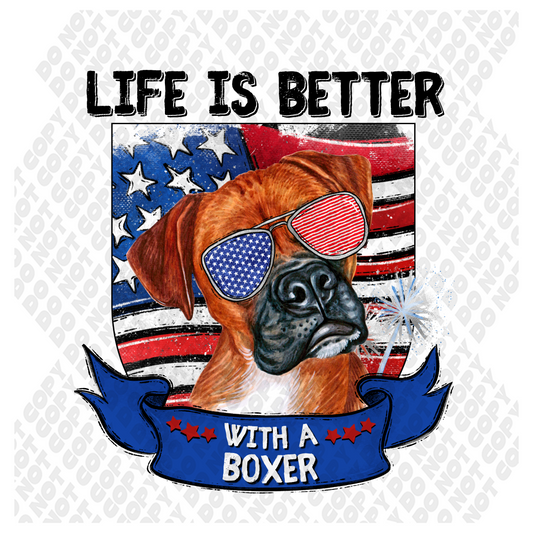 Life Is Better With a Boxer