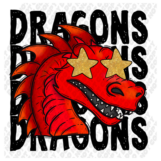 Dragons Red