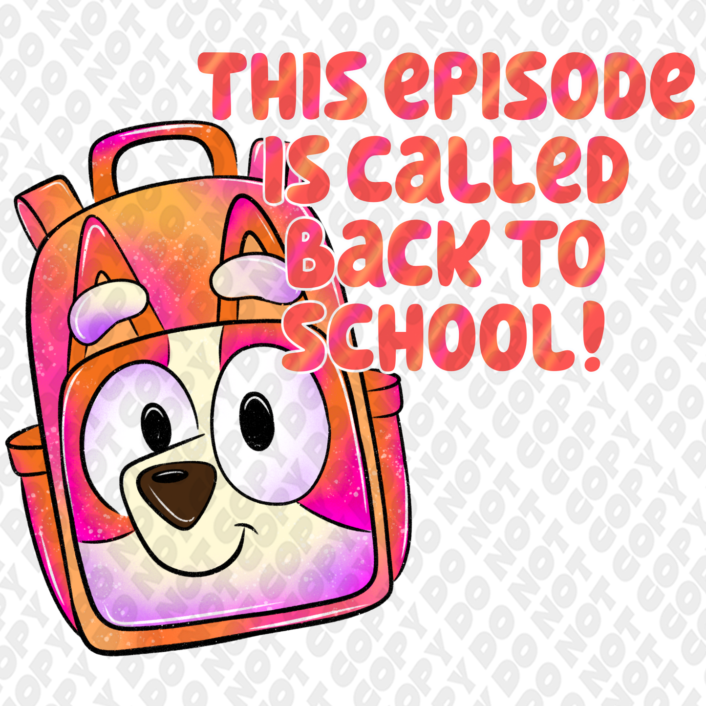 episode back to school peach