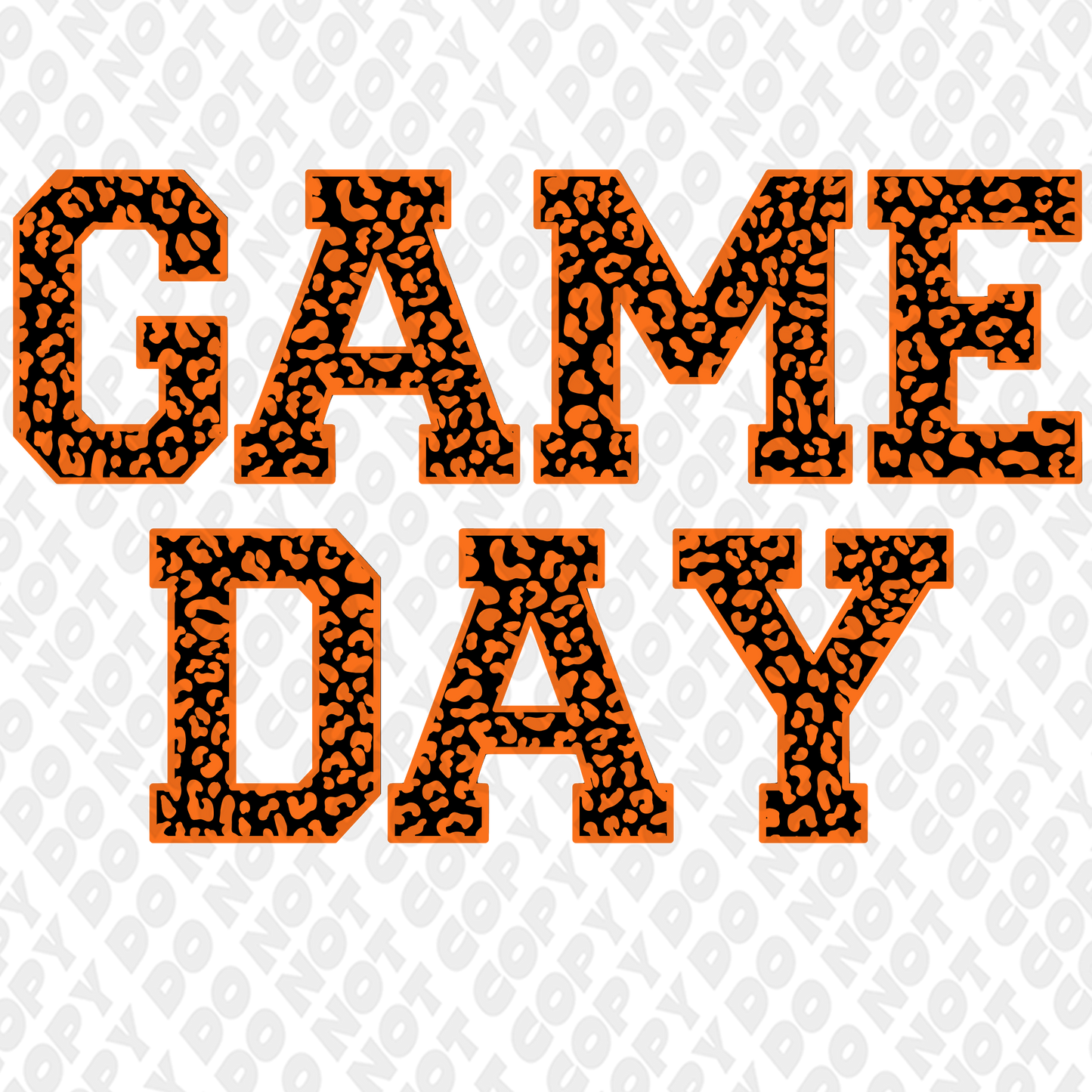 game day orange