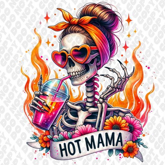 Hot mama skeleton