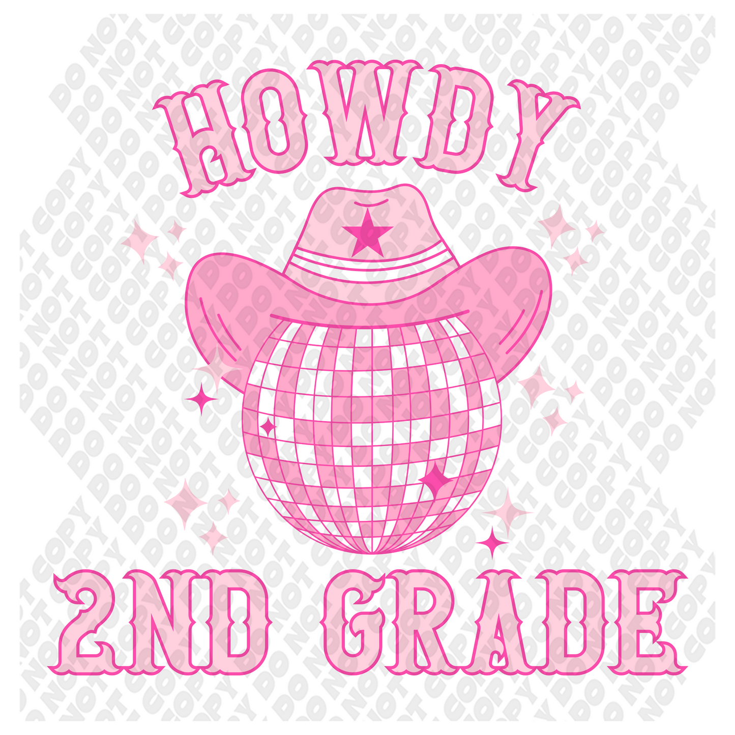 Howdy Disco Ball 2nd Grade