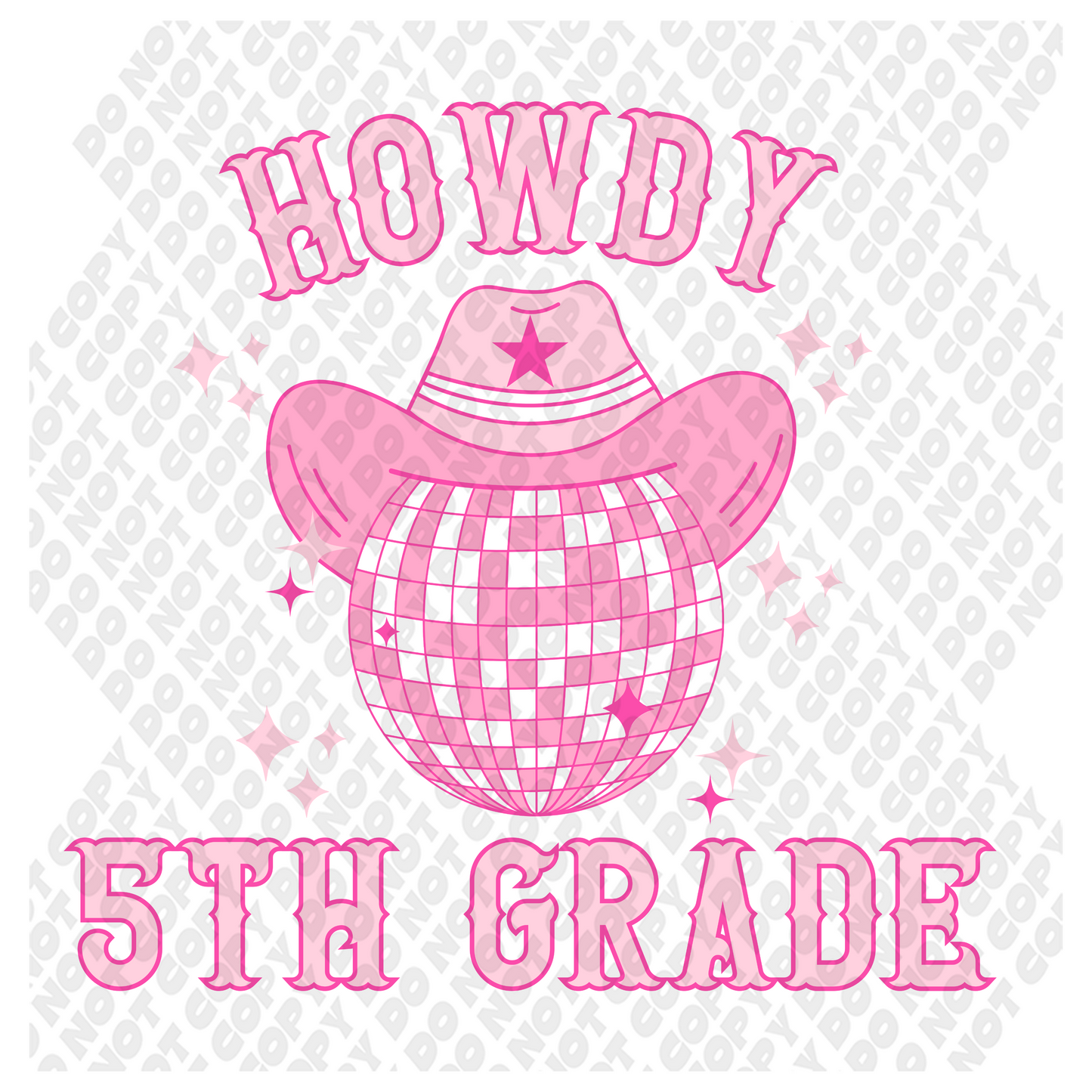 Howdy Disco Ball 5th Grade