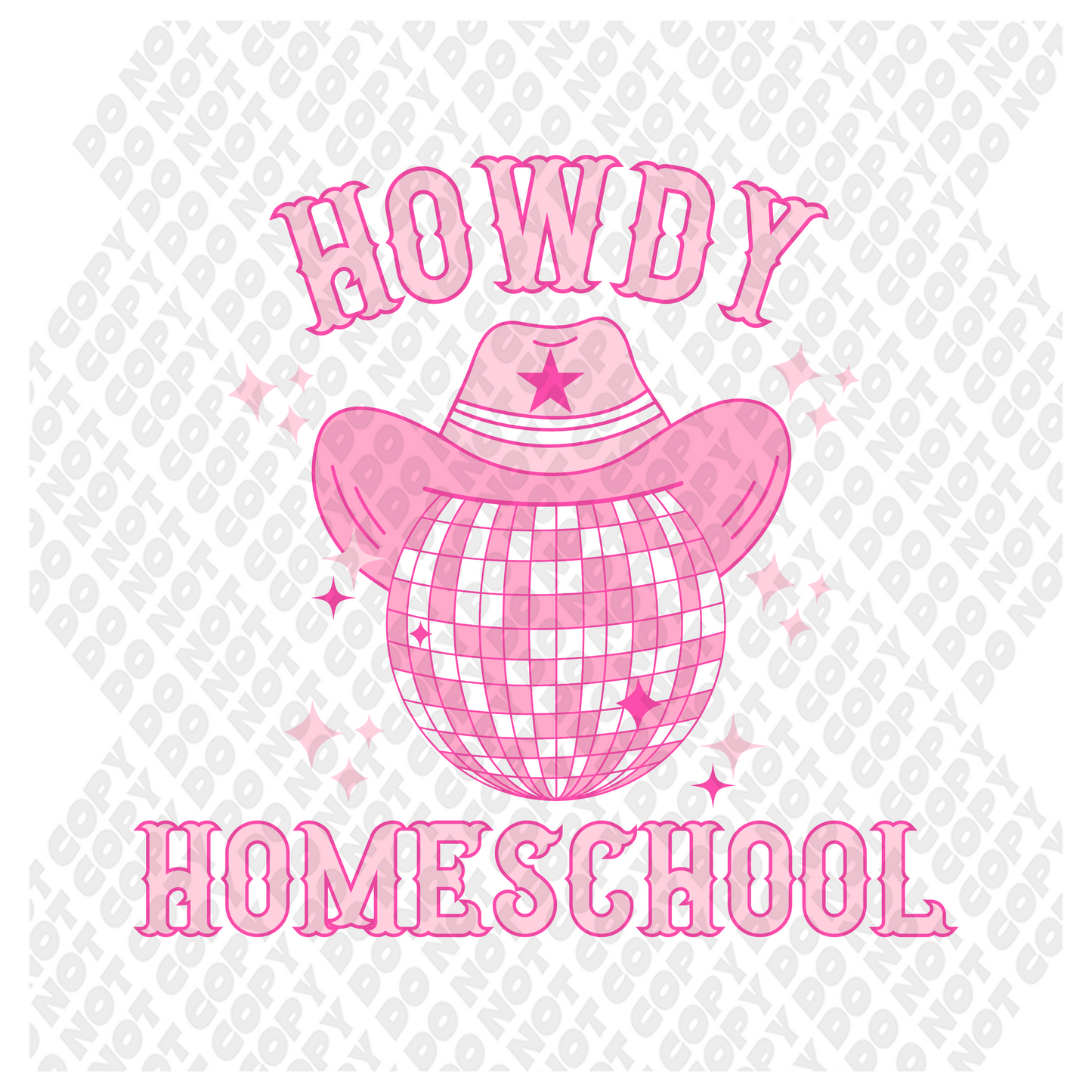 Howdy Disco Ball Homeschool