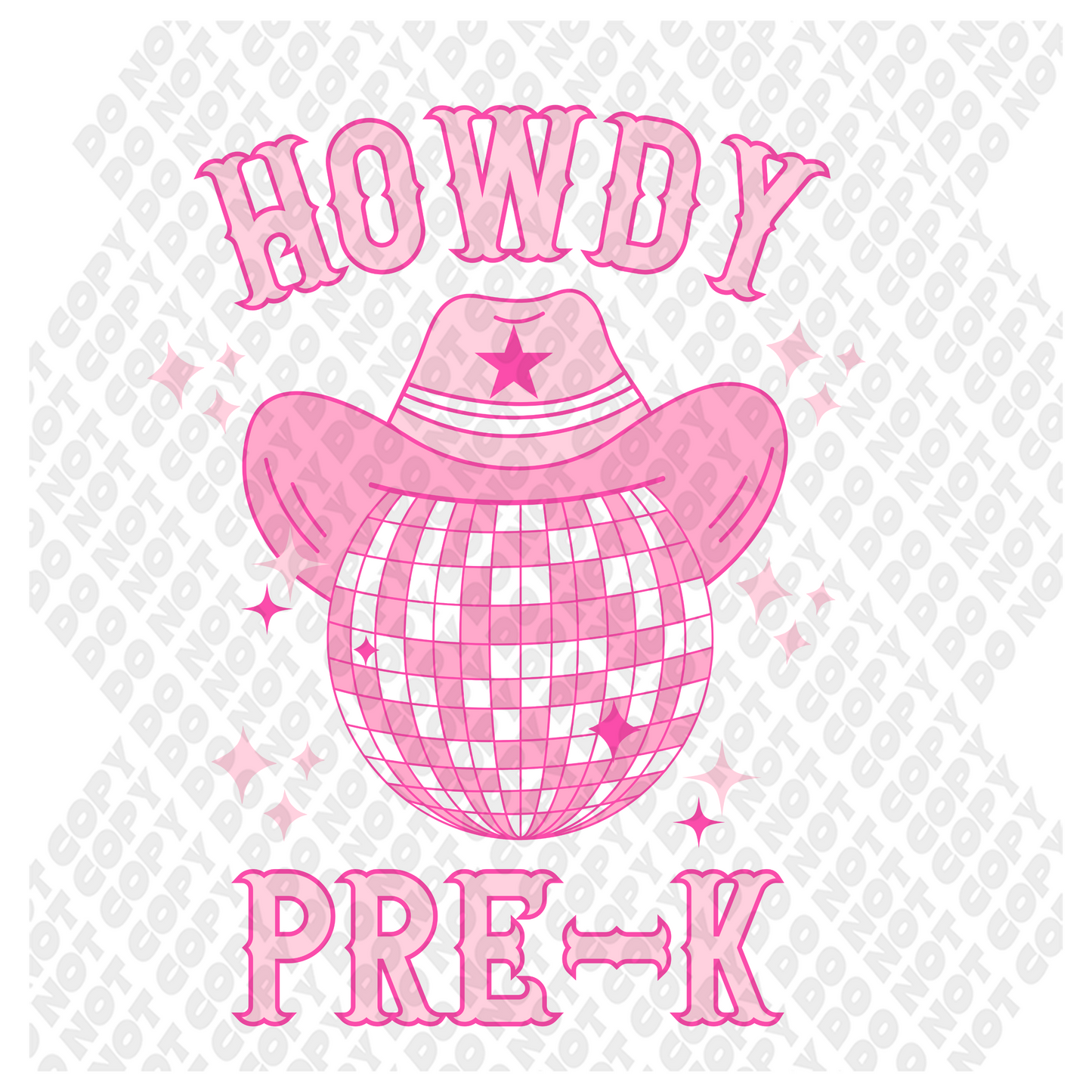 Howdy Disco Ball Pre-K
