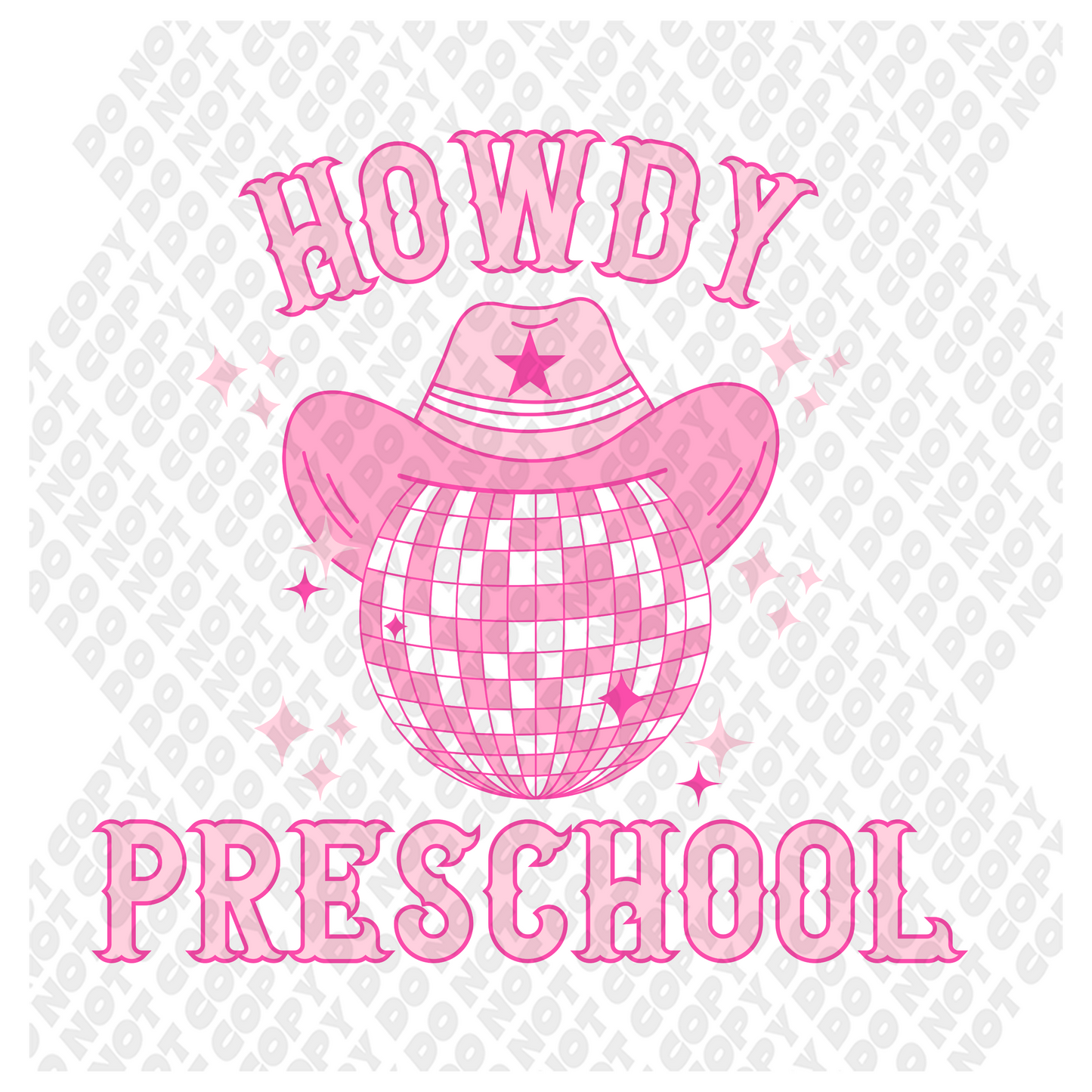 Howdy Disco Ball Preschool