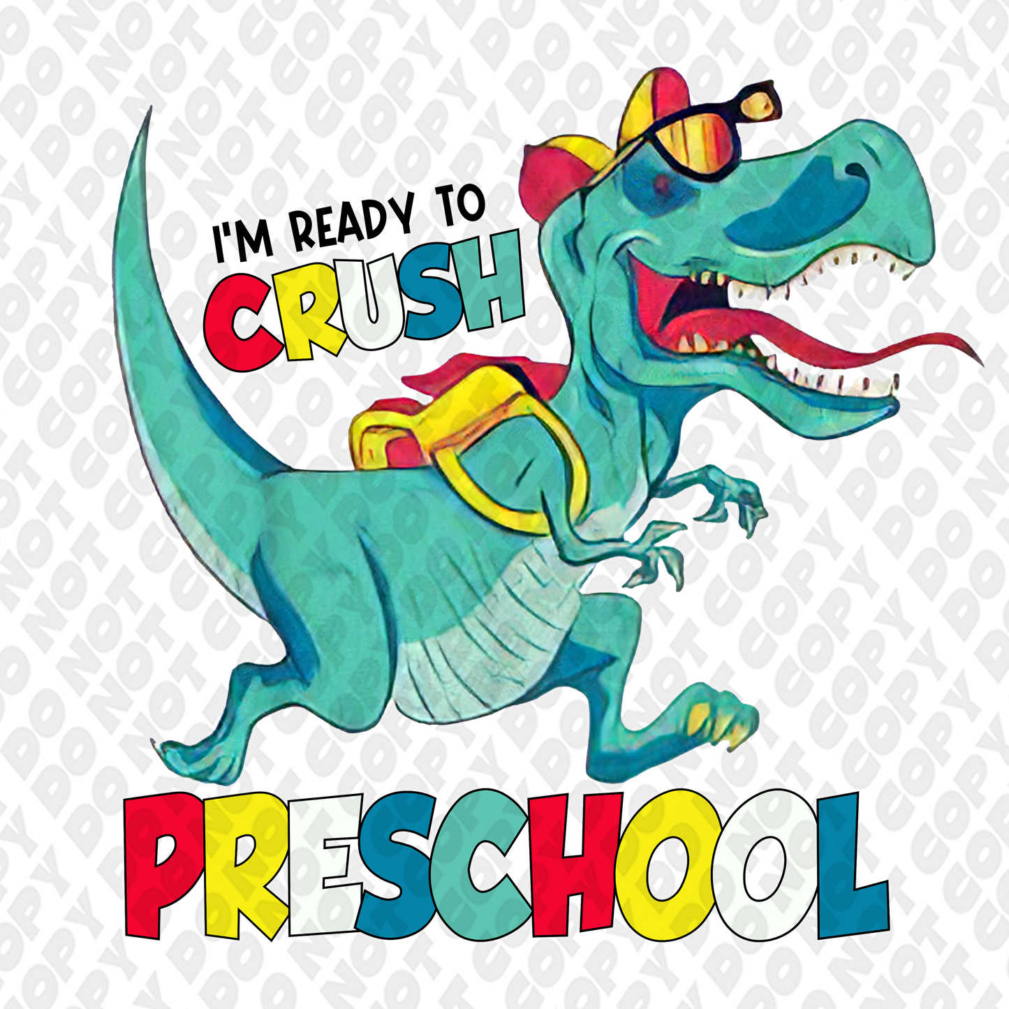 I'm ready to crush preschool