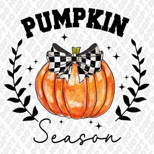 Pumpkin Season DTF Transfer