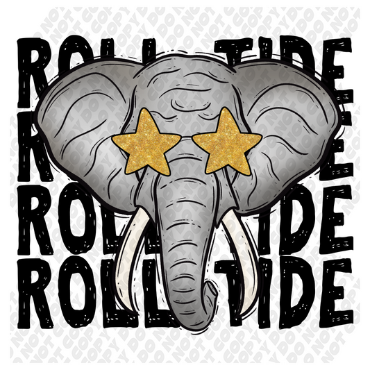 Roll Tide Elephant