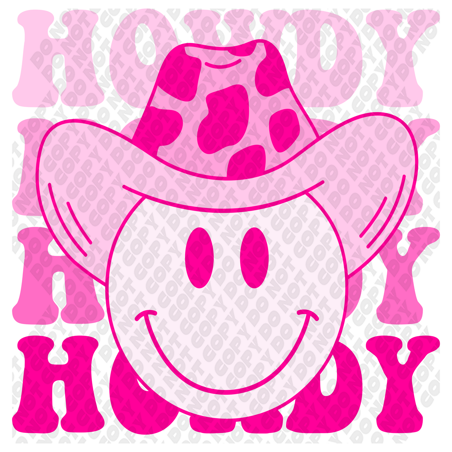 Smile Pink Howdy