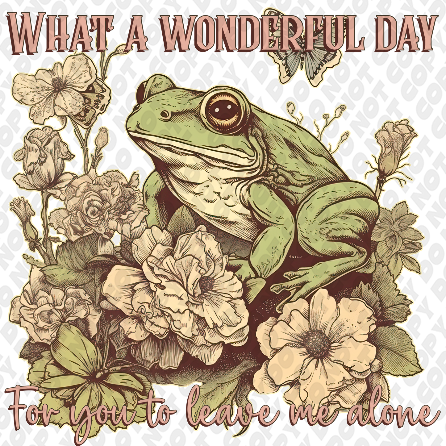 Wonderful day frog